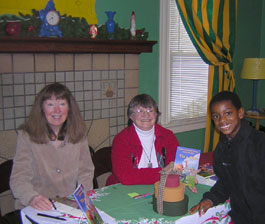 Nick with Pam & Rebecca