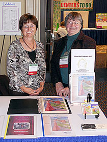 authors' table at KRA meeting