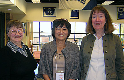 Rebecca & Pam with another author