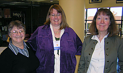 Rebecca & Pam with another author