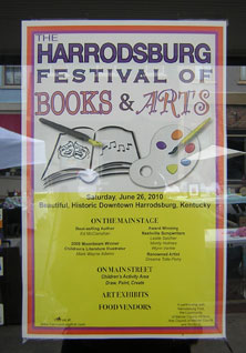 festival sign